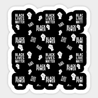 Black Lives Matter Masks Black Power mask , black power fist , black power pride black power pride Sticker